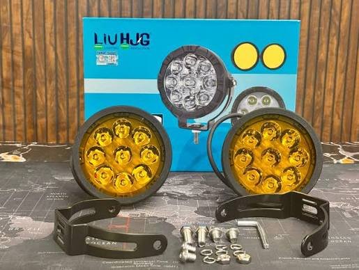 HJG 9 LED Round 80W Fog Light