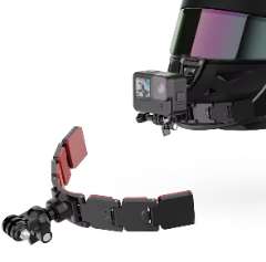Motorcycle Helmet Chin Mount three sections detachable