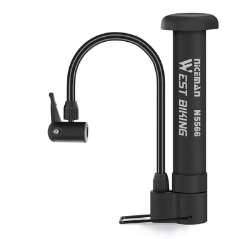 Air Pump Motorcycle, Balloon Inflator Schradle Valve Floor Pump