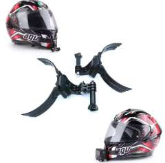 Motorcycle Helmets Camera Holder Action Mount for Riding Chin Abs Stand Support