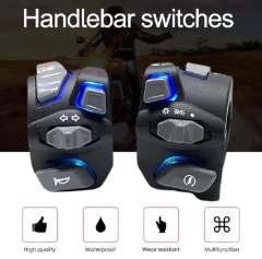 Motorcycle Universal Switch Assembly with LED Lights